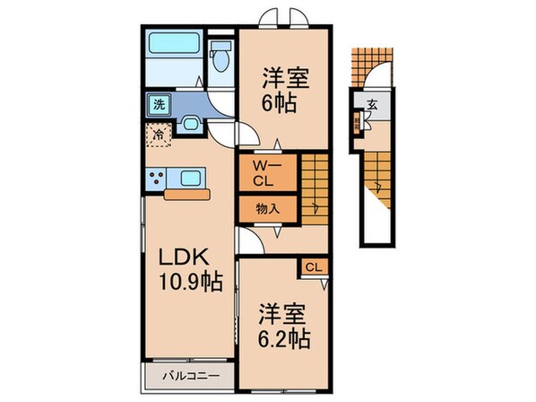 仮)PARKSIDE COURTⅢの物件間取画像